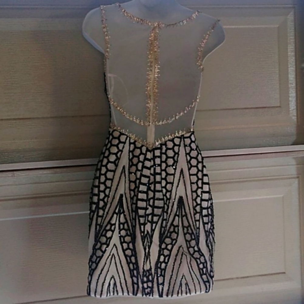 Val Stefani beaded dress Size 0 Association of Wedding Gown Specialists - Picture 10 of 12